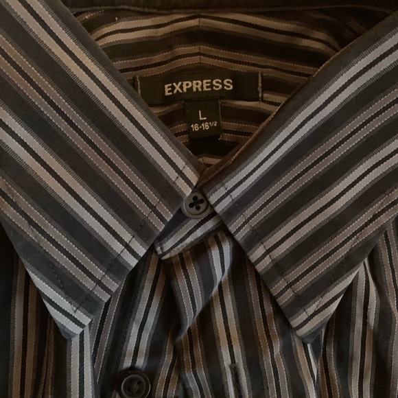 Express Men’s Button Down Large - Picture 3 of 3